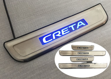 Trung Quốc Bền LED Blue Side Side Sill Tấm Đối với Hyundai IX25 CRETA 2014 2015 nhà cung cấp
