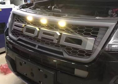 Trung Quốc Ford New Explorer 2016 2017 Phụ tùng phụ tùng ô tô sửa đổi lưới tản nhiệt phía trước Đen Chrome nhà cung cấp