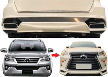 Trung Quốc Bộ dụng cụ cơ thể Lexus Style Cản trước và Cản sau cho Toyota Fortuner 2016 2018 nhà cung cấp