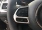 Nhựa ABS Auto Nội Trim Phần Chỉ Đạo Wheel Trang Trí Chrome cho Jeep Compass 2017 nhà cung cấp