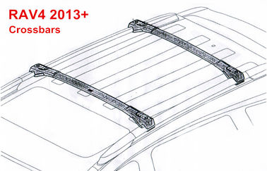 Trung Quốc OE phong cách thanh chéo cho 2013 2016 Toyota RAV4 mái hành lý giá đường ray nhà cung cấp