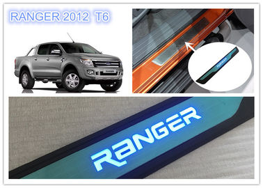 Trung Quốc FORD Ranger T6 2012 - 2015 Đèn cửa sườn LED Đèn bên cửa sườn Scuff Plate nhà cung cấp