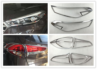Trung Quốc Hyundai New Auto Phụ Kiện Cho Tucson 2015 IX35 Mạ Crôm Đèn Pha và Đuôi Khung ánh sáng nhà cung cấp
