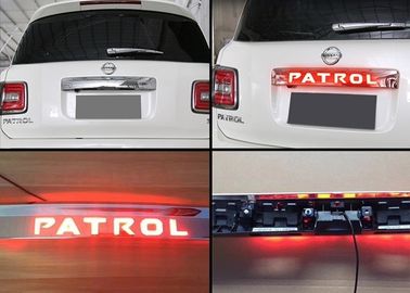 Trung Quốc Chromed Tail Gate Garnish With LED Stop Light cho Nissan All New Patrol 2016 nhà cung cấp