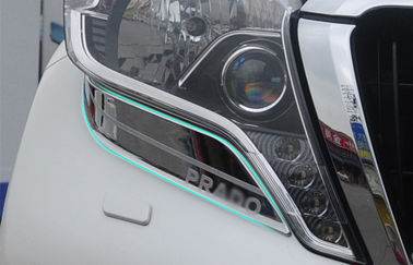 Trung Quốc Chuyên nghiệp Chrome Đèn pha Bezels / Xe Headlight Covers Đối với Toyota Prado FJ150 2014 nhà cung cấp