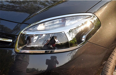 Trung Quốc Tùy chỉnh ABS Chrome Đèn pha Bezels / Auto Headlight Covers Đối với Renault Koleos 2012 nhà cung cấp