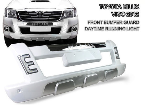 Giá tốt. Bảo vệ đệm phía trước đèn LED ABS bền cho Toyota HILUX VIGO 2012 - 2014 trực tuyến