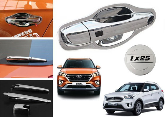 Giá tốt. Hyundai 2014 2015 2019 Creta IX25 Chromed Fuel Tank Cap Cover, Cover Handle, Cover Mirror trực tuyến