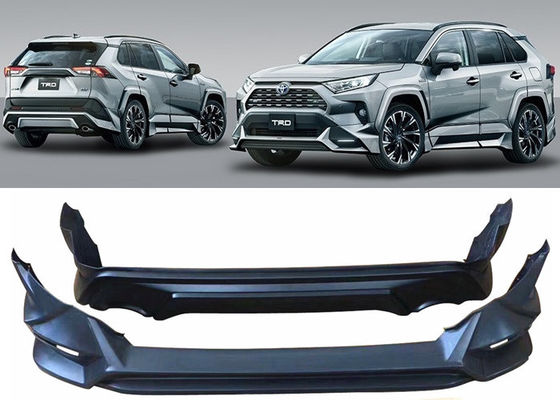 Giá tốt. Thương mại TRD Style Body Kits Mặt trước và mặt sau bấm bấm cho Toyota Rav4 2019 2020 trực tuyến