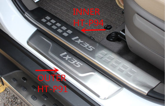 Giá tốt. Thiết bị phụ kiện ô tô Stainless Steel Door Sill Plates cho Hyundai Tucson IX35 2009 trực tuyến