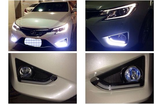 Giá tốt. Toyota REIZ 2013 2014 đèn LED ánh sáng chạy ban ngày đèn chạy xe hơi DRL trực tuyến