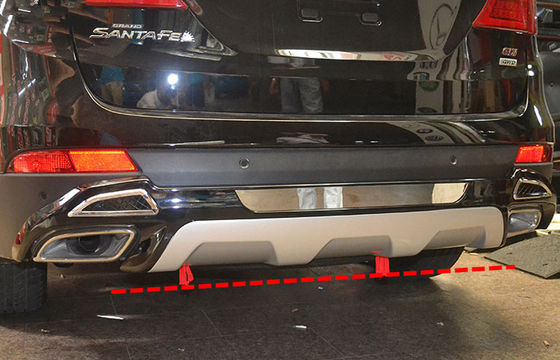 Giá tốt. HYUNDAI GRAND SANTAFE Bumper Protector Bar Bảo vệ phía sau với crome trực tuyến