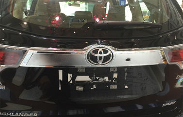 Giá tốt. Chrome Auto Body Trim Parts For Toyota Highlander Kluger 2014 2015 Lưng trang trí trực tuyến