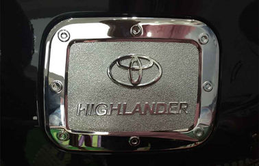 Giá tốt. Phần trang trí ô tô Chrome Tank Fuel Cap Cover For Highlander Kluger 2014 2015 trực tuyến