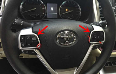 Giá tốt. TOYOTA Highlander ((Kluger) 2014 2015 Nội thất phụ kiện, Chromed tay lái Trim trực tuyến