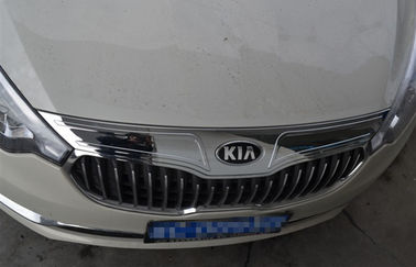 Giá tốt. ABS Chrome Auto Body Trim Parts For KIA K3 2013 2015, Bonnet Trim Strip trực tuyến