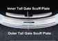 Thép không rỉ Illuminated Cửa Sills Tail Cổng Scuff Plate Đối với Hyundai Elantra 2016 Avante nhà cung cấp