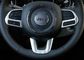 Nhựa ABS Auto Nội thất Trim Chiếc tay lái Garnish Chrome cho Jeep Compass 2017 nhà cung cấp