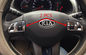 Bộ phận trang trí nội thất ô tô tùy chỉnh Chrome ABS Trim tay lái cho KIA Sportage R 2014 nhà cung cấp