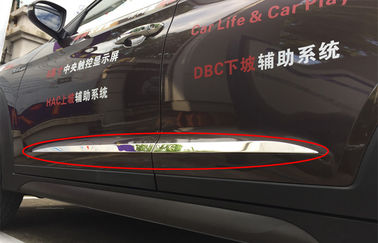 Giá tốt. Ưu tiên Hyundai IX35 New Tucson 2015 phụ kiện ô tô, Stainless Steel Door Molding trực tuyến