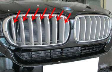 BMW F15 New X5 2014 2015 Bên ngoài Auto Body Trim Phần Stainless Steel Front Grille Molding