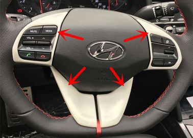 Giá tốt. Chromed Auto Interior Steering Wheel Garnish cho Hyundai Elantra 2016 Avante trực tuyến