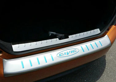 Giá tốt. HONDA CIVIC 2016 Tail Gate Door Sill Rear Bumper Stainless Steel Scuff Plate trực tuyến