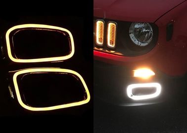 Giá tốt. Khung đèn sương mù với đèn chạy ban ngày dẫn cho JEEP Renegade 2016 2017 trực tuyến