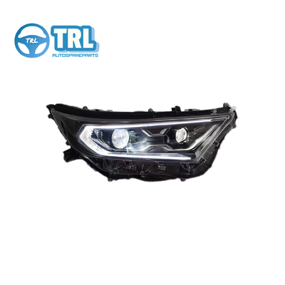 Giá tốt. Toyota Rav4 đèn pha nhựa màu trắng / Chrome / Đen LED / Ánh sáng xe Halogen trực tuyến