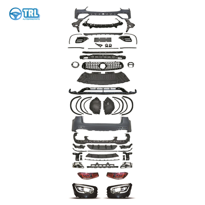 Giá tốt. Mercedes Benz GLC W256 2016-2019 Nâng cấp sang bộ dụng cụ toàn thân nhựa / thép AMG cho sửa đổi thân xe ô tô thiết lập sự biến đổi cuối cùng trực tuyến