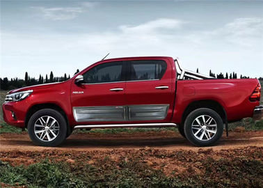 Giá tốt. Đen Auto Body Trim Parts Toyota Hilux Revo 2015 2016 2017 TRD phong cách tấm bảo vệ bên trực tuyến