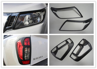 Giá tốt. Đen và Chrome đèn pha Bezelles Và trang trí đèn sau cho Nissan NP300 Navara 2015 trực tuyến