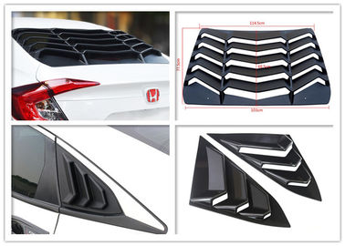 Giá tốt. Phong cách thể thao cửa sổ xe phía sau và bên cho Honda Civic 2016 2018 Nhà máy trực tuyến
