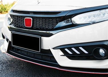 Giá tốt. Bộ phận phụ tùng ô tô màu đen sửa đổi Honda New Civic 2016 2018 Nhà máy lưới tản nhiệt phía trước ô tô trực tuyến