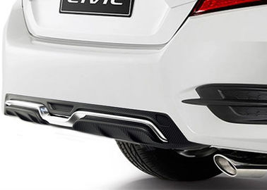 Giá tốt. Bộ thay thế bộ phận cơ thể xe ô tô Honda New Civic 2016 2018 Bộ khuếch tán đệm phía sau Sợi carbon trực tuyến