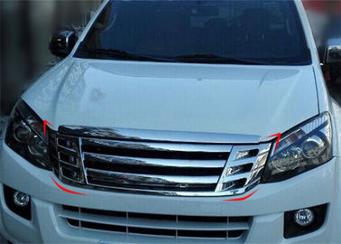 Giá tốt. ISUZU D-MAX 2012 2013 2014 2015 Chế độ sửa đổi lưới tản nhiệt phía trước, màu đen và Chrome trực tuyến