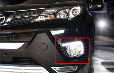 Giá tốt. Toyota RAV4 2013 2014 đèn LED ánh sáng ban ngày xe ô tô đèn LED DRL ánh sáng ban ngày trực tuyến