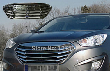 Giá tốt. Hyundai IX35 New Tucson 2009 - 2013 Mặt trước Chrome Car Grilles Chiếc xe trực tuyến